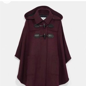 Coach Poncho Cape